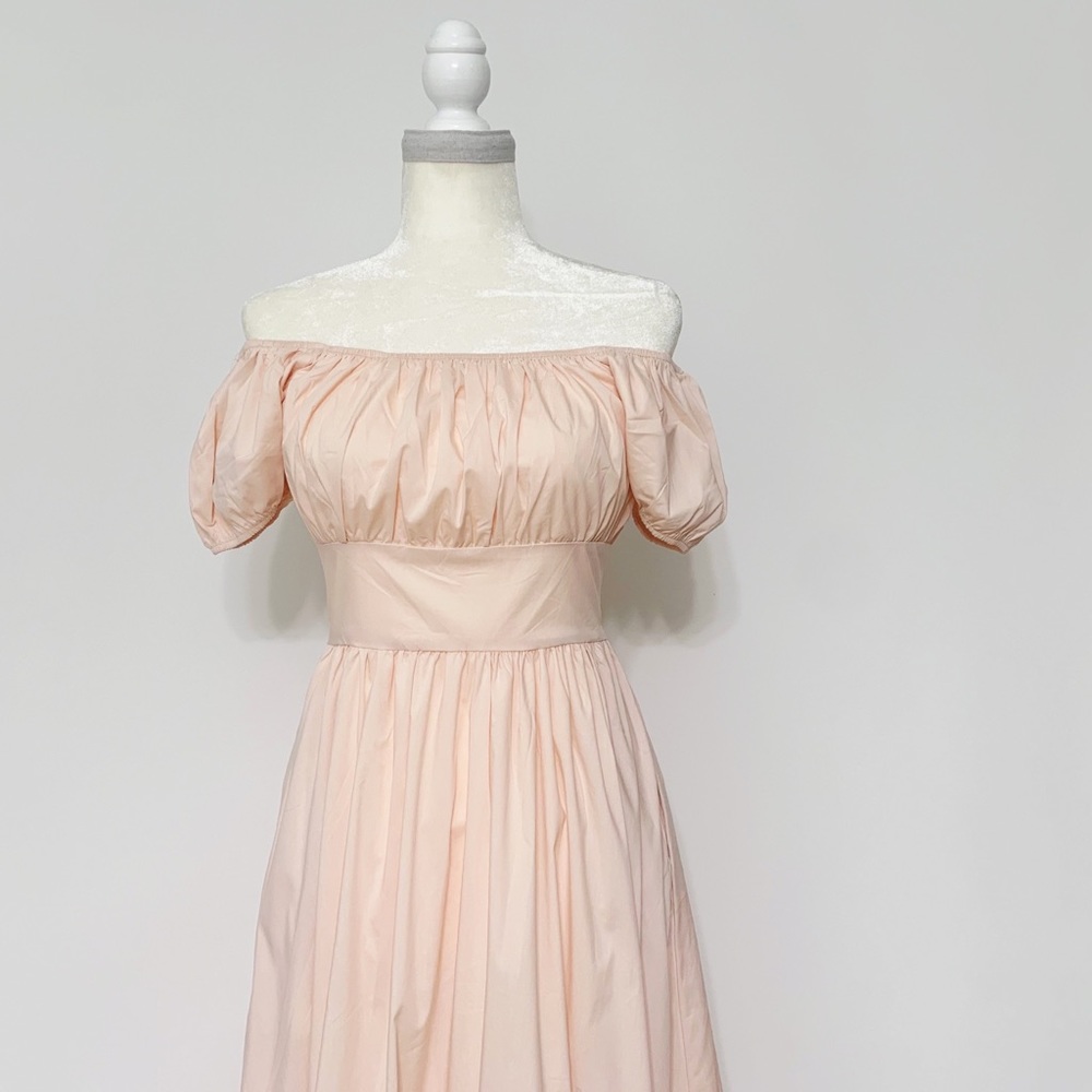 FORE Princeza “Wendy” Off-Shoulder Puff Sleeve Dress - Size S